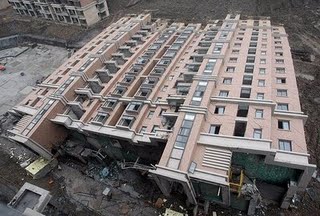 Building Collapse in Shainghai